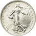 Coin, France, Semeuse, 2 Francs, 1917, Paris, AU(55-58), Silver, KM:845.1