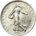 Coin, France, Semeuse, 2 Francs, 1919, Paris, AU(55-58), Silver, KM:845.1