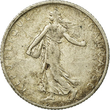 Monnaie, France, Semeuse, Franc, 1910, Paris, TB, Argent, Gadoury:467, KM:844.1