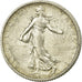 Coin, France, Semeuse, Franc, 1917, Paris, EF(40-45), Silver, KM:844.1