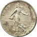 Coin, France, Semeuse, Franc, 1919, Paris, EF(40-45), Silver, KM:844.1