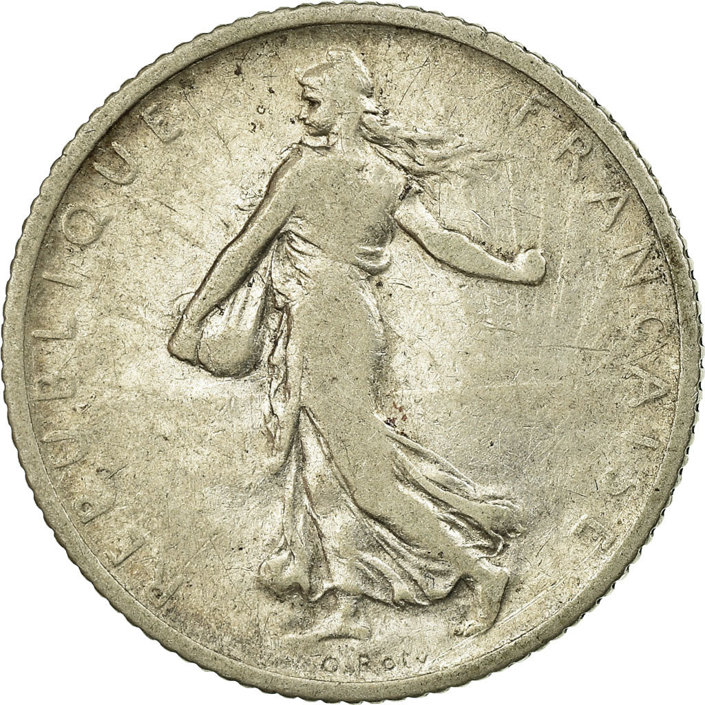 Münze, Frankreich, Semeuse, Franc, 1902, Paris, S, Silber, KM:844.1