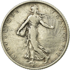 Coin, France, Semeuse, Franc, 1904, Paris, VF(30-35), Silver, KM:844.1