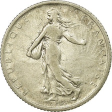 Monnaie, France, Semeuse, Franc, 1910, Paris, TB, Argent, Gadoury:467, KM:844.1