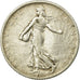 Coin, France, Semeuse, Franc, 1911, Paris, EF(40-45), Silver, KM:844.1