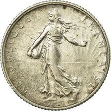Münze, Frankreich, Semeuse, Franc, 1917, Paris, SS, Silber, KM:844.1