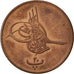 EGYPT, 20 Para, 1862, KM #244, AU(50-53), Bronze, 29.5-32, 12.54