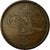 Moneda, Egipto, Abdul Aziz, 40 Para, Qirsh, 1869, BC+, Bronce, KM:248.1