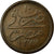 Moneda, Egipto, Abdul Aziz, 40 Para, Qirsh, 1869, BC+, Bronce, KM:248.1
