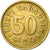 Moneda, Estonia, 50 Senti, 1992, MBC, Aluminio - bronce, KM:24