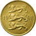 Moneta, Estonia, 10 Senti, 1998, no mint, BB, Alluminio-bronzo, KM:22