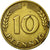 Monnaie, République fédérale allemande, 10 Pfennig, 1949, Stuttgart, TB+