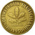 Munten, Federale Duitse Republiek, 10 Pfennig, 1950, Karlsruhe, ZF, Brass Clad
