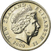Moneta, Nowa Zelandia, Elizabeth II, 5 Cents, 2000, MS(63), Miedź-Nikiel