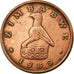 Coin, Zimbabwe, Cent, 1989, EF(40-45), Bronze Plated Steel, KM:1a