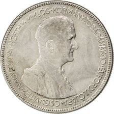 HUNGARY, 5 Pengo, 1930, Budapest, KM #512.1, EF(40-45), Silver, 36, 24.82