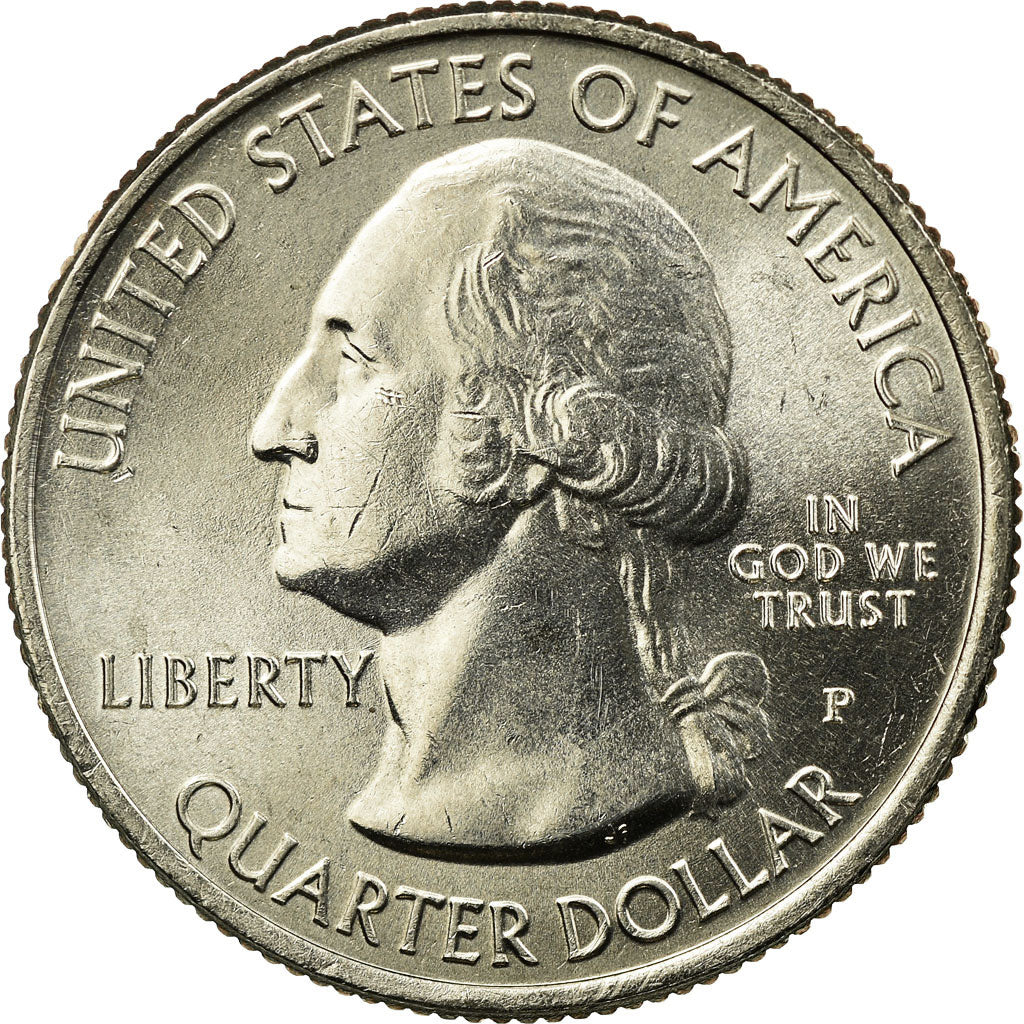 Coin, United States, Quarter, 2010, U.S. Mint, Philadelphia, EF(40-45)