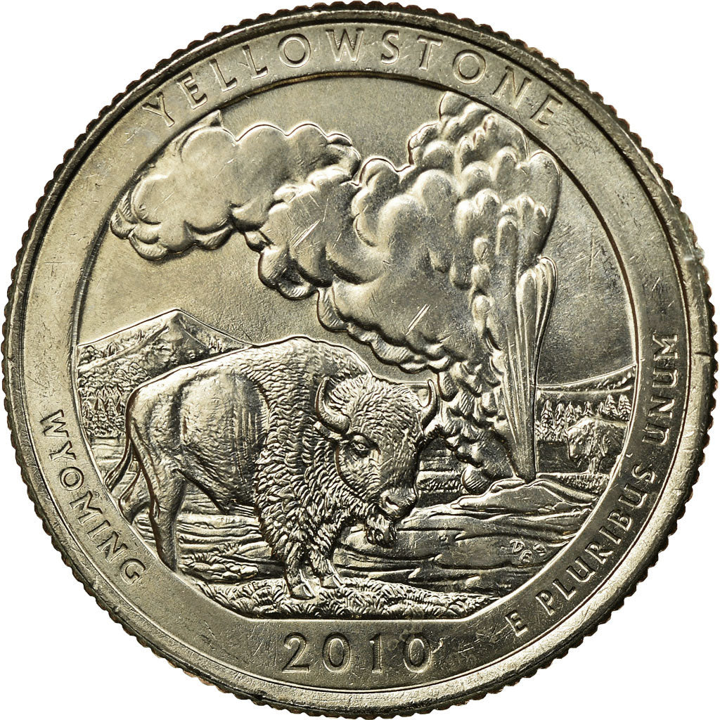 Coin, United States, Quarter, 2010, U.S. Mint, Philadelphia, EF(40-45)