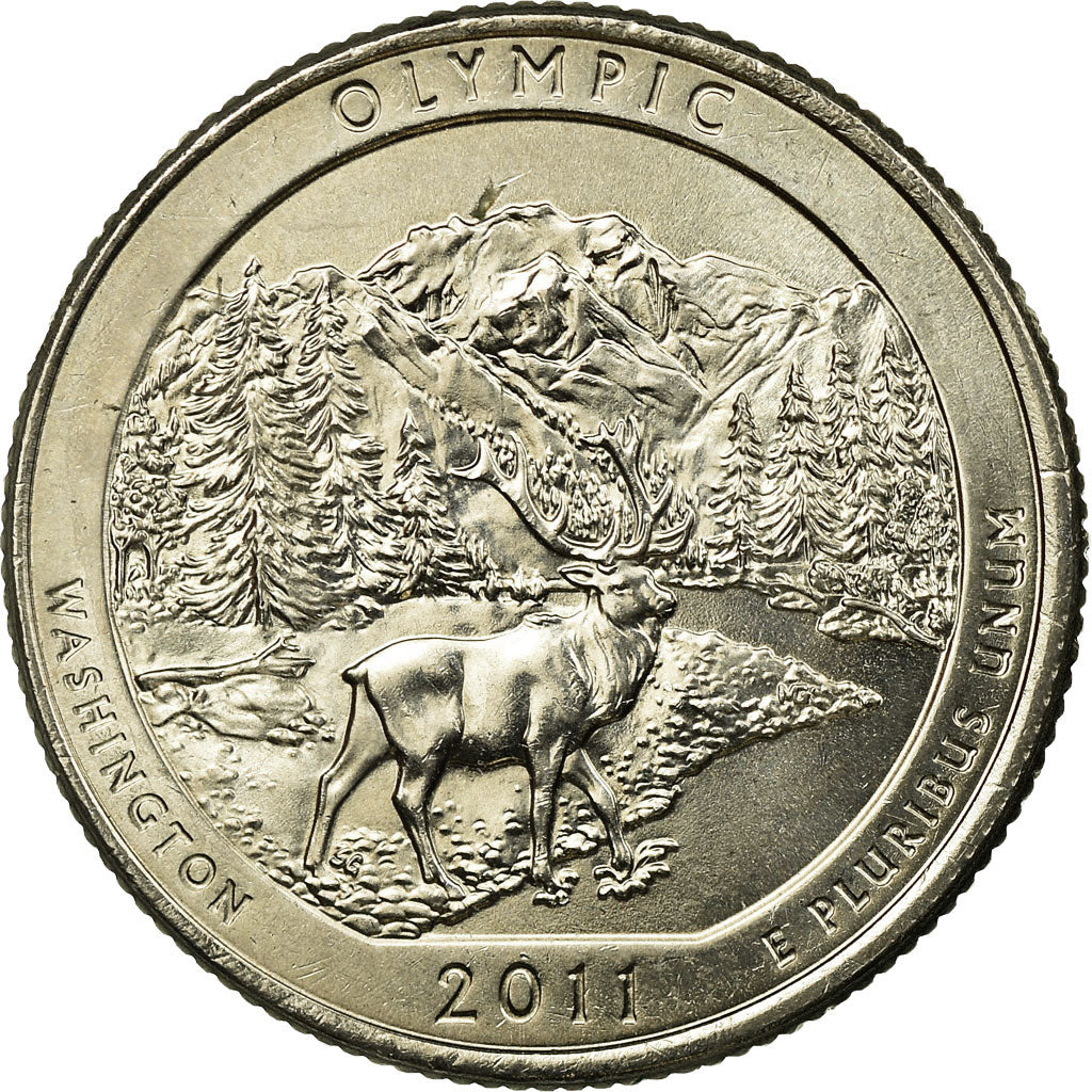 Coin, United States, Quarter, 2011, U.S. Mint, Philadelphia, EF(40-45)