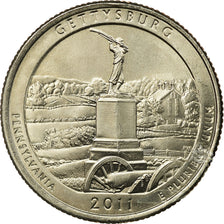 Coin, United States, Quarter, 2011, U.S. Mint, Philadelphia, EF(40-45)