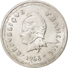 New Hebrides, 100 Francs, 1966, MS(60-62), Silver, Lecompte #59, 25.00