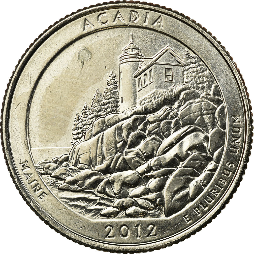 Coin, United States, Quarter, 2012, U.S. Mint, Denver, EF(40-45), Copper-Nickel