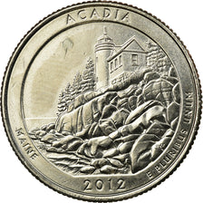 Coin, United States, Quarter, 2012, U.S. Mint, Denver, EF(40-45), Copper-Nickel