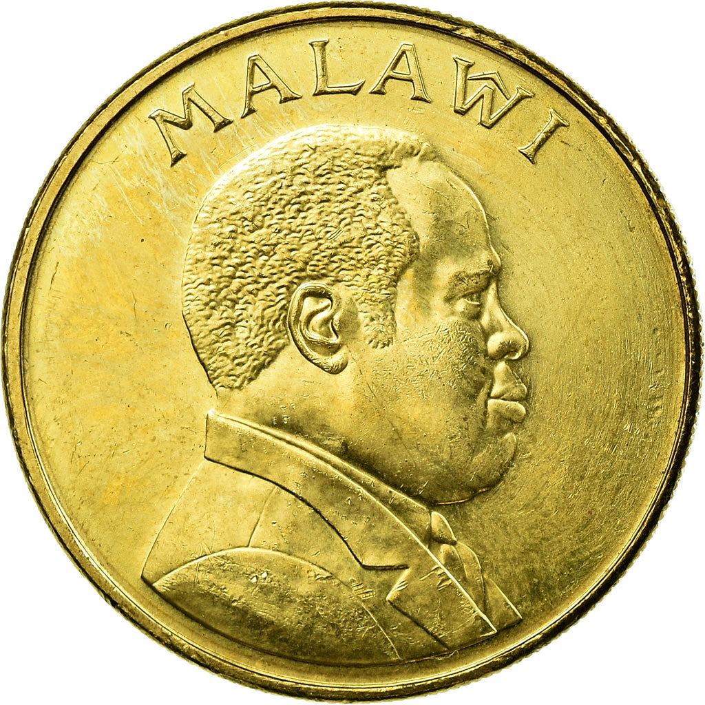 Monnaie, Malawi, Kwacha, 1996, TTB, Brass plated steel, KM:28