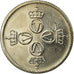 Moneda, Noruega, Olav V, 25 Öre, 1982, MBC, Cobre - níquel, KM:417