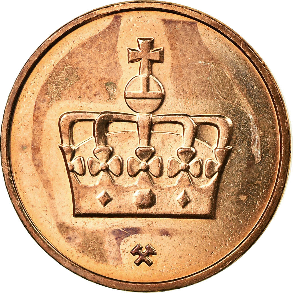 Munten, Noorwegen, Harald V, 50 Öre, 2007, ZF, Bronze, KM:460