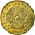 Coin, Kazakhstan, 10 Tenge, 2002, Kazakhstan Mint, EF(40-45), Nickel-brass
