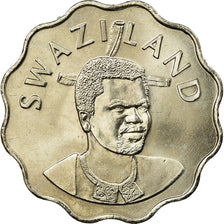 Coin, Swaziland, King Msawati III, 20 Cents, 2005, British Royal Mint