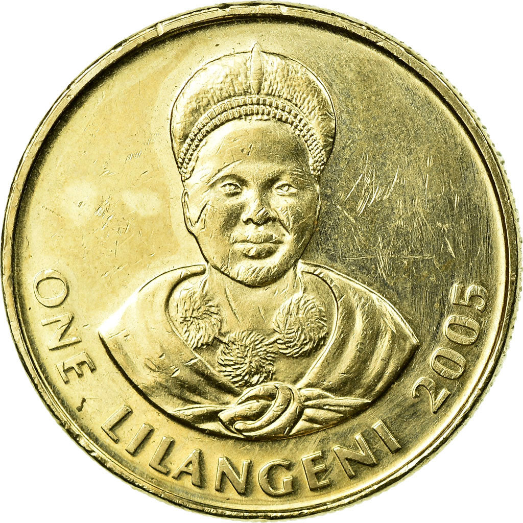 Munten, Swaziland, King Msawati III, Lilangeni, 2005, British Royal Mint, ZF