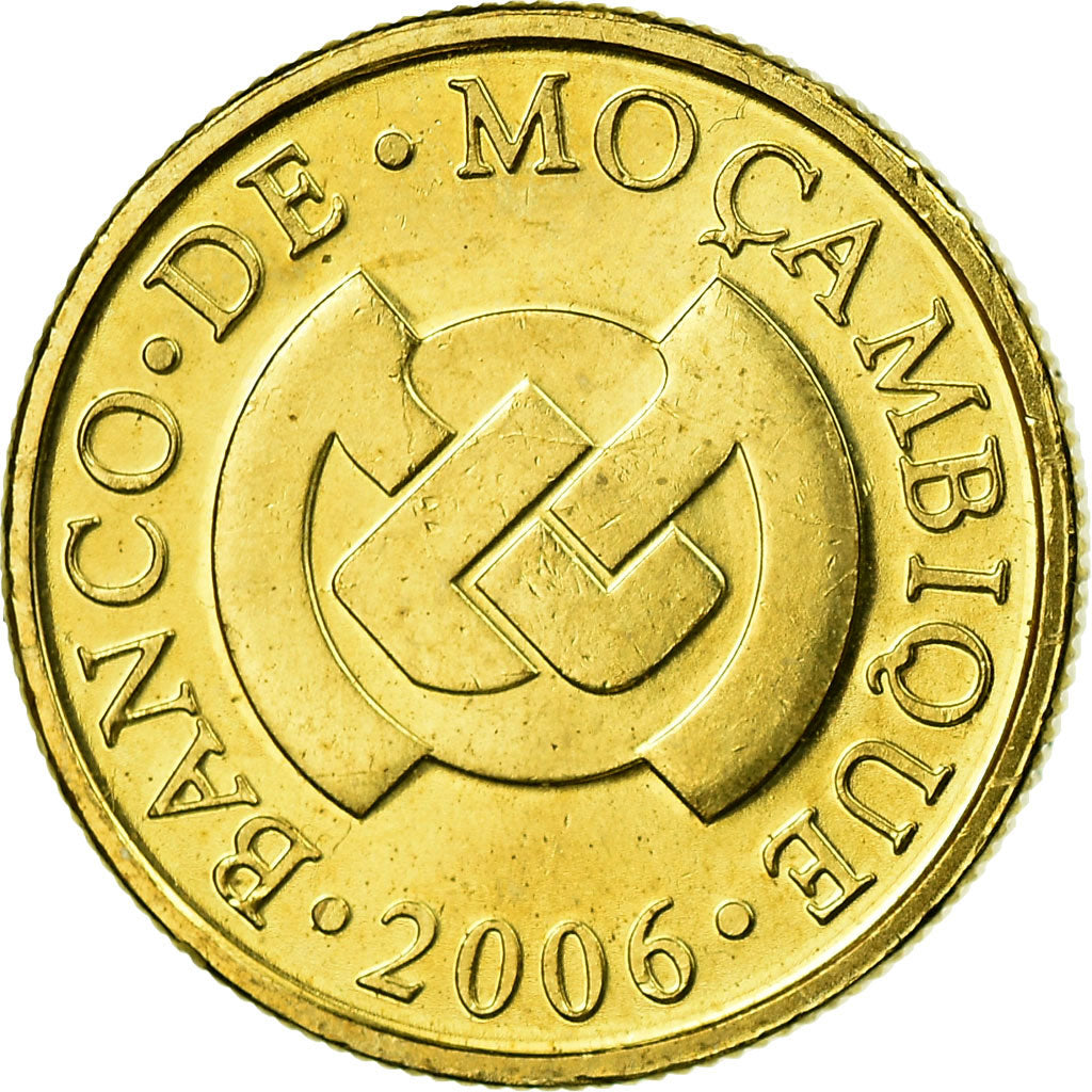 Monnaie, Mozambique, 10 Centavos, 2006, SUP, Brass plated steel, KM:134