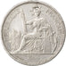 Indochine, 1 Piastre, 1894, Paris, EF(40-45), Silver, Lecompte #274, 27.12