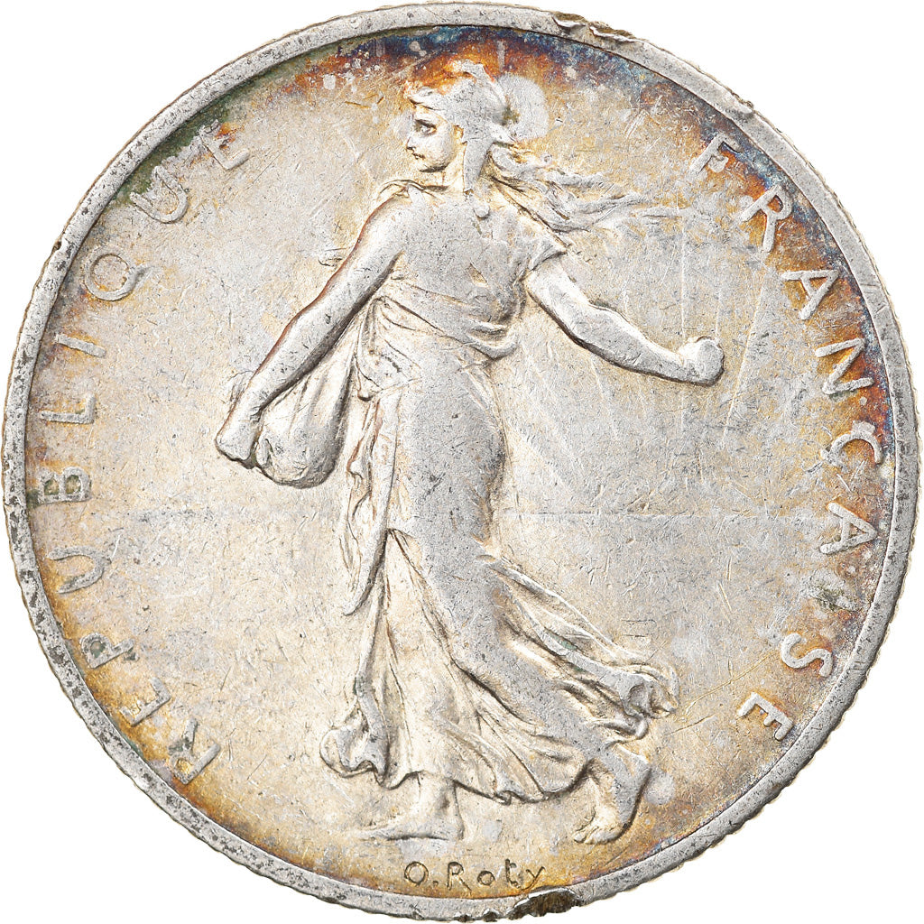 Coin, France, Semeuse, 2 Francs, 1902, Paris, VF(30-35), Silver, KM:845.1
