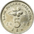 Monnaie, Malaysie, 5 Sen, 2005, TTB, Copper-nickel, KM:50