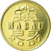Coin, Macau, 10 Avos, 2007, British Royal Mint, AU(55-58), Brass, KM:70