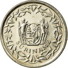 Coin, Surinam, 10 Cents, 2009, EF(40-45), Nickel plated steel, KM:13a