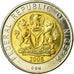 Coin, Nigeria, Naira, 2006, EF(40-45), Bi-Metallic, KM:18