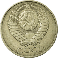 Coin, Russia, 50 Kopeks, 1988, EF(40-45), Copper-Nickel-Zinc, KM:133a.2
