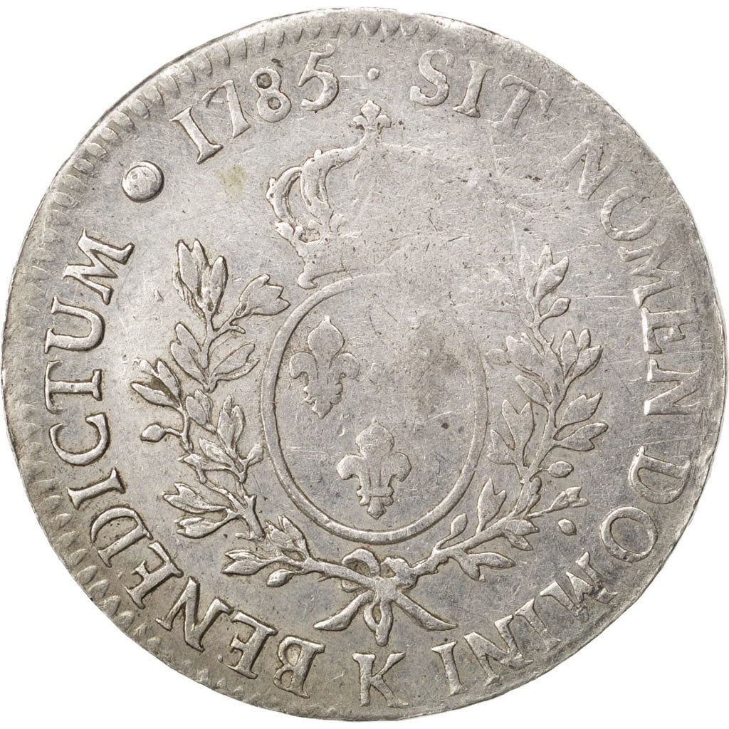 Louis XVI,  Écu aux branches d'olivier