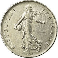 Monnaie, France, Semeuse, 5 Francs, 1977, Paris, TTB, Nickel Clad Copper-Nickel