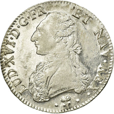 Coin, France, Louis XVI, Écu aux branches d'olivier, Ecu, 1790, Bayonne
