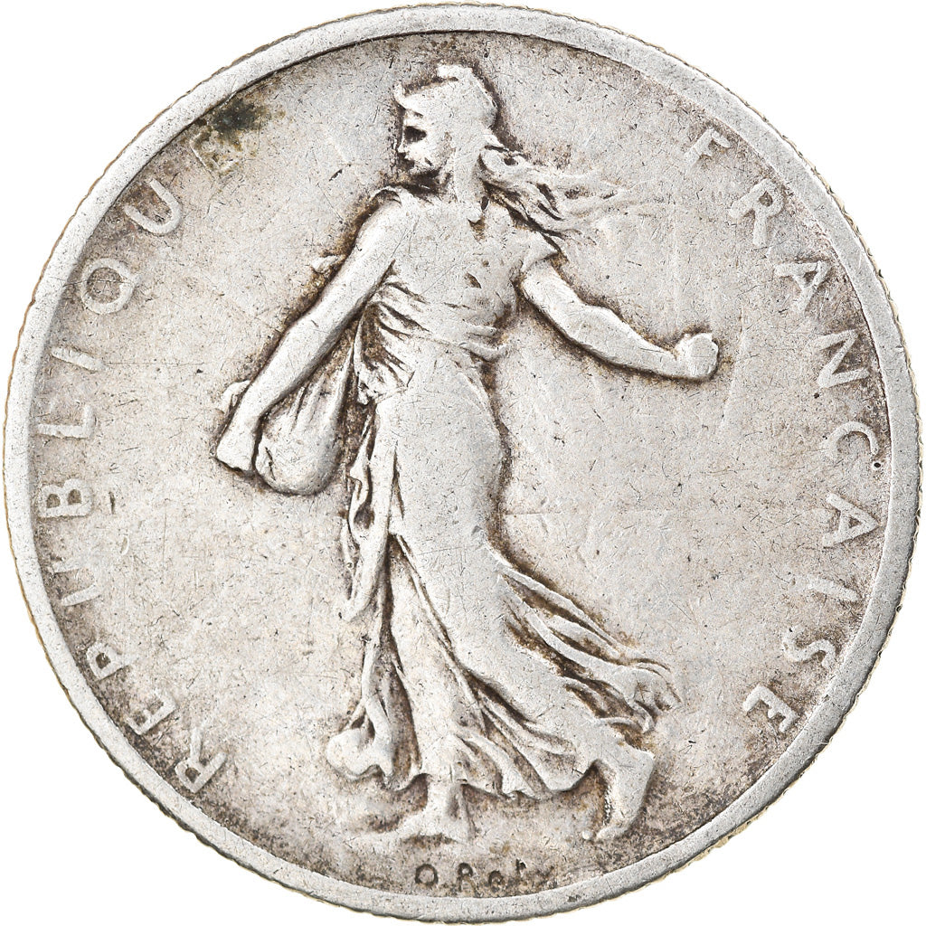 Coin, France, Semeuse, 2 Francs, 1899, Paris, VF(20-25), Silver, KM:845.1