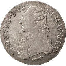 FRANCE, Écu aux branches d'olivier, ECU, 1783, Perpignan, KM #564.13, VF(30-35),
