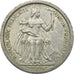 Munten, FRANS OCEANIE, 2 Francs, 1949, Paris, ZF, Aluminium, KM:3