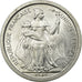 Coin, New Caledonia, 2 Francs, 1949, Paris, AU(55-58), Aluminum, KM:3