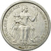 Monnaie, FRENCH OCEANIA, 2 Francs, 1949, TTB, Aluminium, KM:3