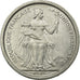 Coin, FRENCH OCEANIA, 2 Francs, 1949, EF(40-45), Aluminum, KM:3